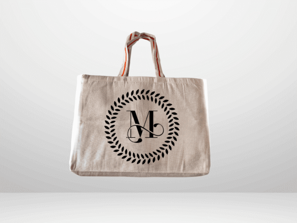 Classic Monogram Canvas Tote Bag